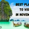 Best places to visit in november